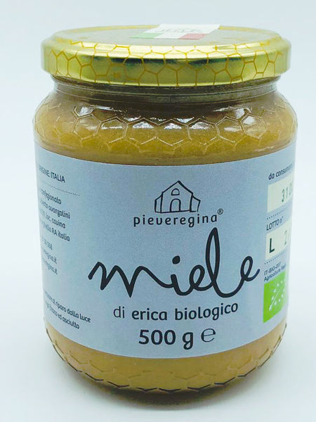 Miele di Erica Biologico-miele-Pieveregina - Apicoltura Biologica - Azienda agricola Carlo Alberto Avanzolini