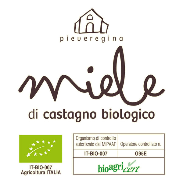 Miele di Castagno Biologico-miele-Pieveregina - Apicoltura Biologica - Azienda agricola Carlo Alberto Avanzolini